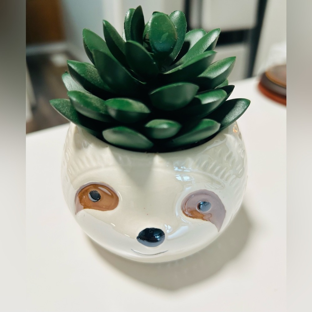 Sloth Faux Succulent Plant